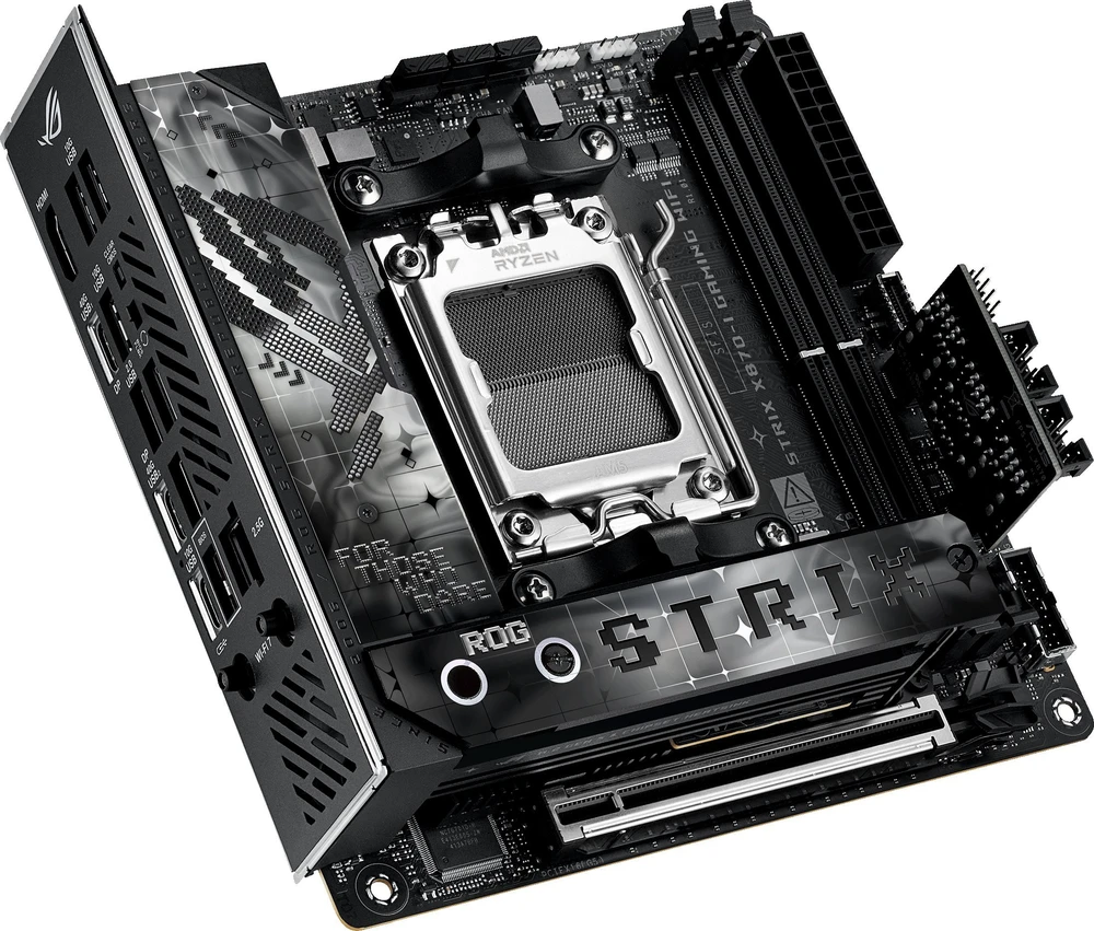 Pagrindinė plokštė ASUS ROG STRIX X870-I GAMING WIFI