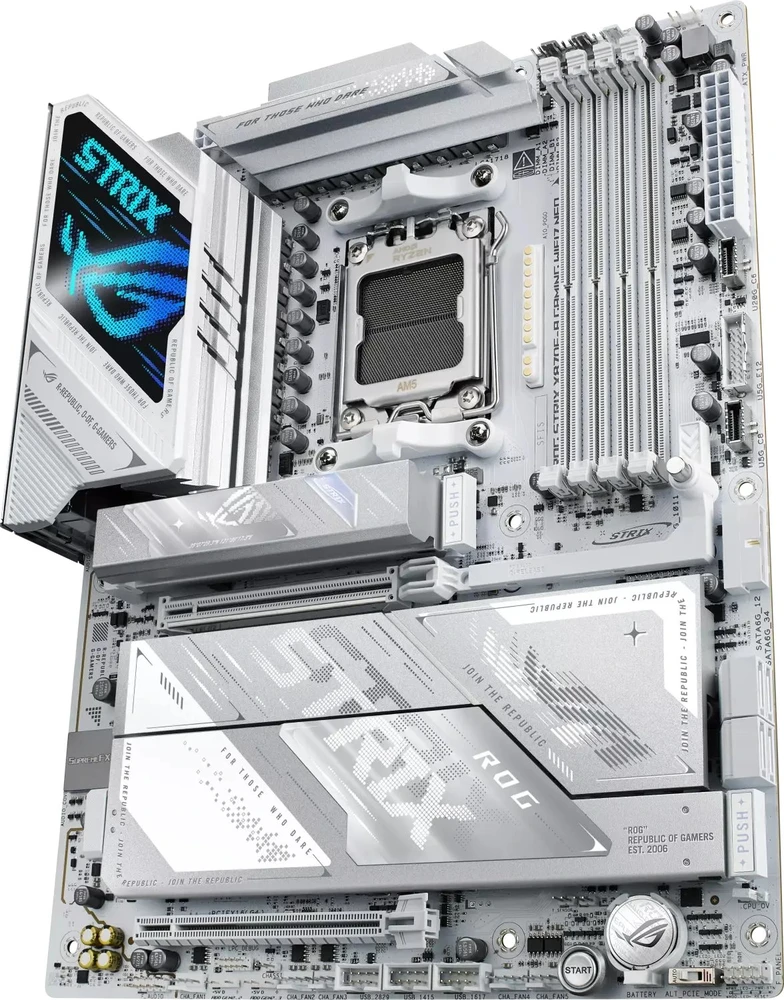Pagrindinė plokštė ASUS ROG STRIX X870E-A GAMING WIFI7 NEO AMD X870E Socket AM5 ATX