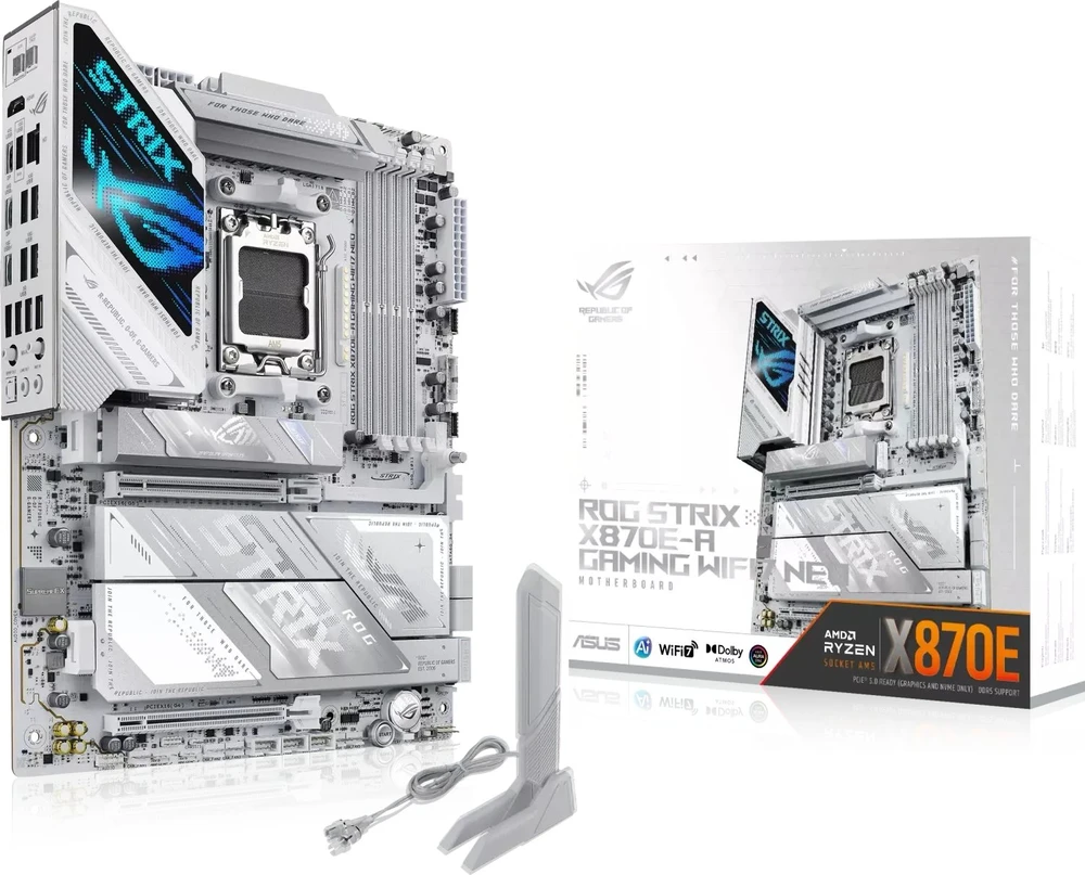 Pagrindinė plokštė ASUS ROG STRIX X870E-A GAMING WIFI7 NEO AMD X870E Socket AM5 ATX
