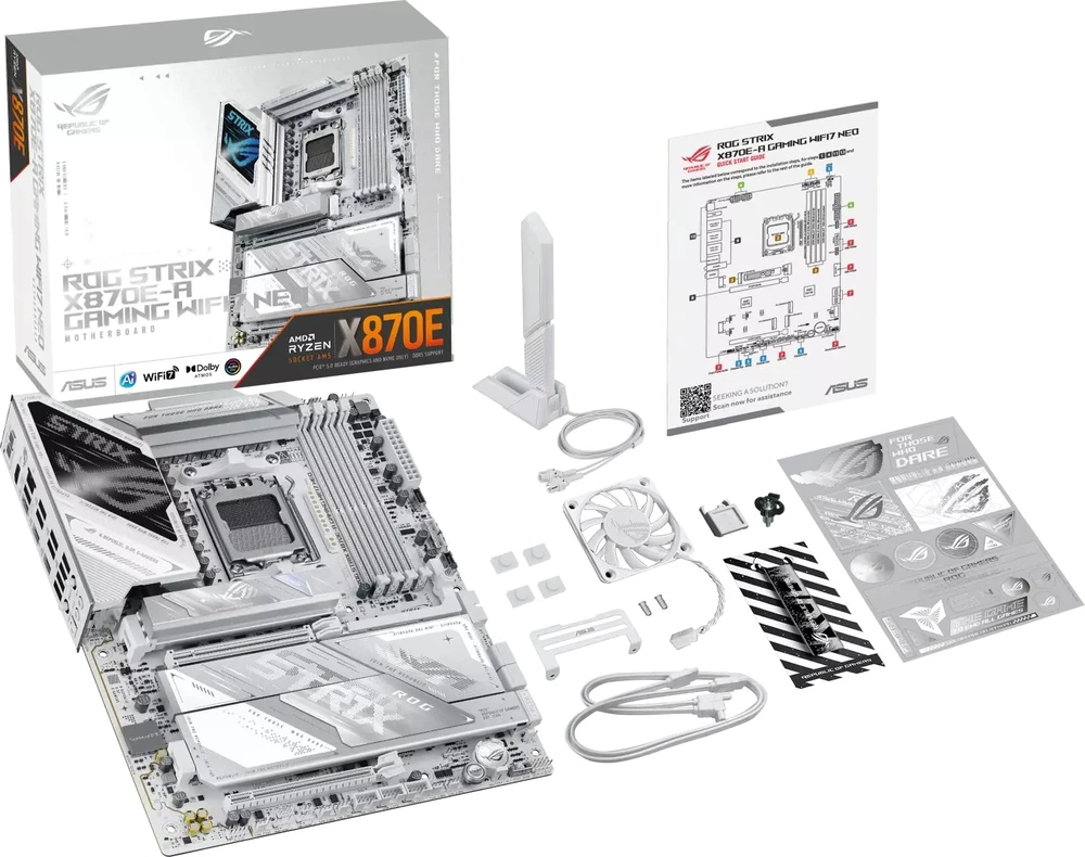 Pagrindinė plokštė ASUS ROG STRIX X870E-A GAMING WIFI7 NEO AMD X870E Socket AM5 ATX
