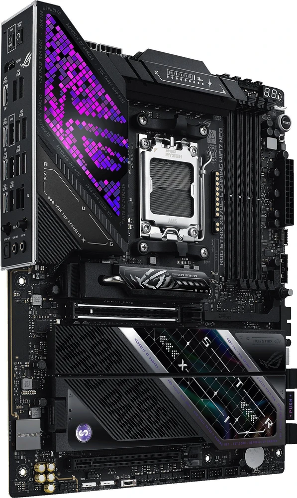 Pagrindinė plokštė ASUS ROG STRIX X870E-E GAMING WIFI7 NEO AMD X870E Socket AM5 ATX