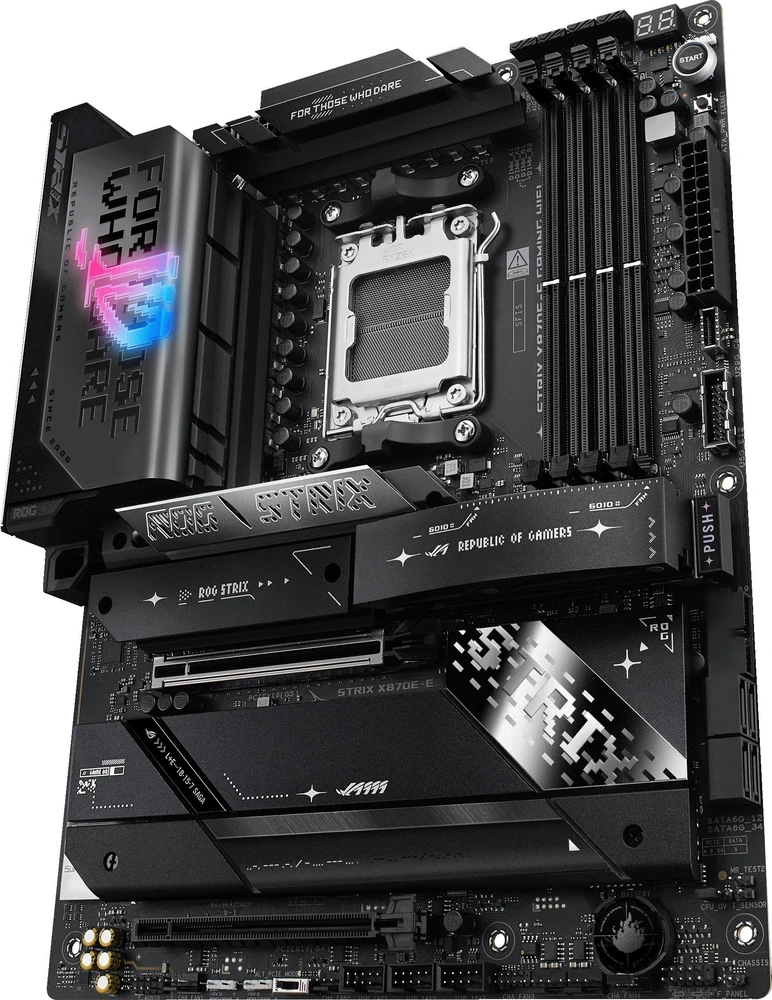 Pagrindinė plokštė Asus ROG STRIX X870E-E GAMING WIFI