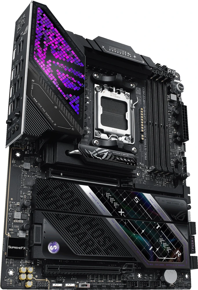 Pagrindinė plokštė ASUS ROG STRIX X870E-E GAMING WIFI7 NEO AMD X870E Socket AM5 ATX