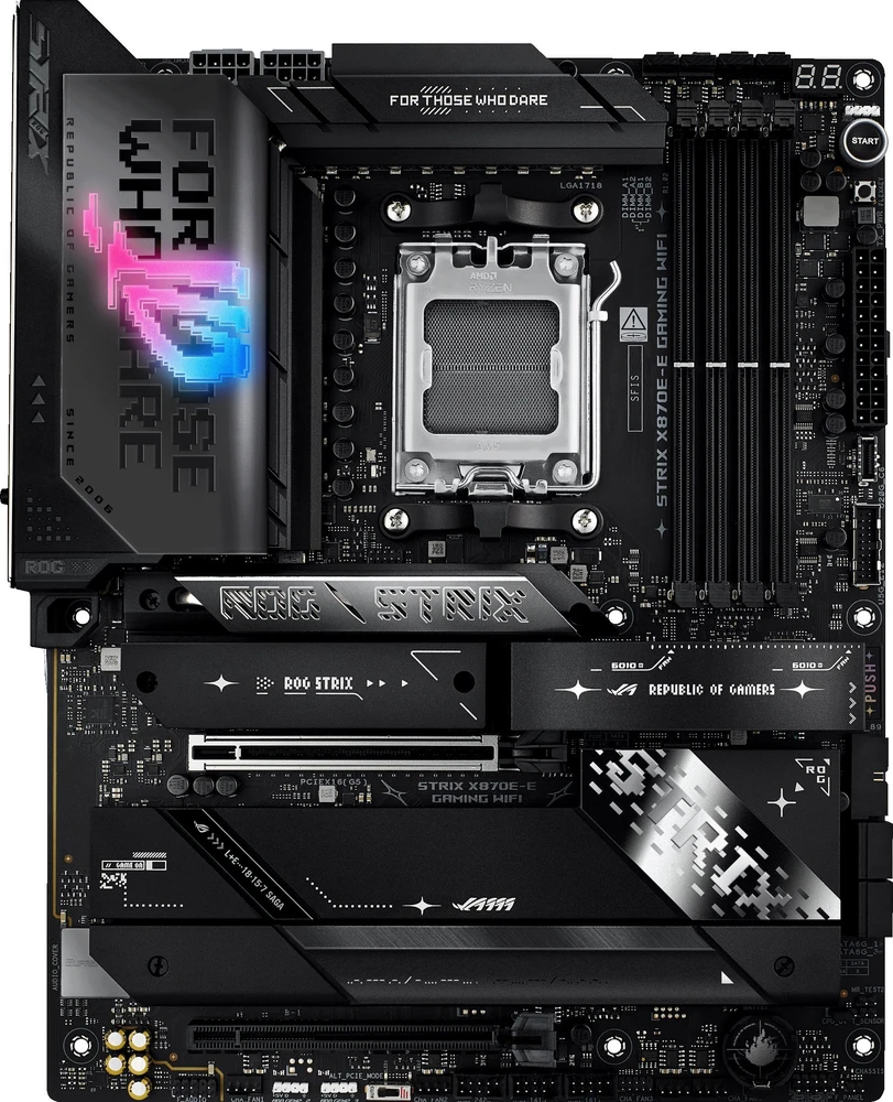 Pagrindinė plokštė Asus ROG STRIX X870E-E GAMING WIFI