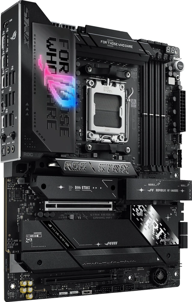 Pagrindinė plokštė Asus ROG STRIX X870E-E GAMING WIFI