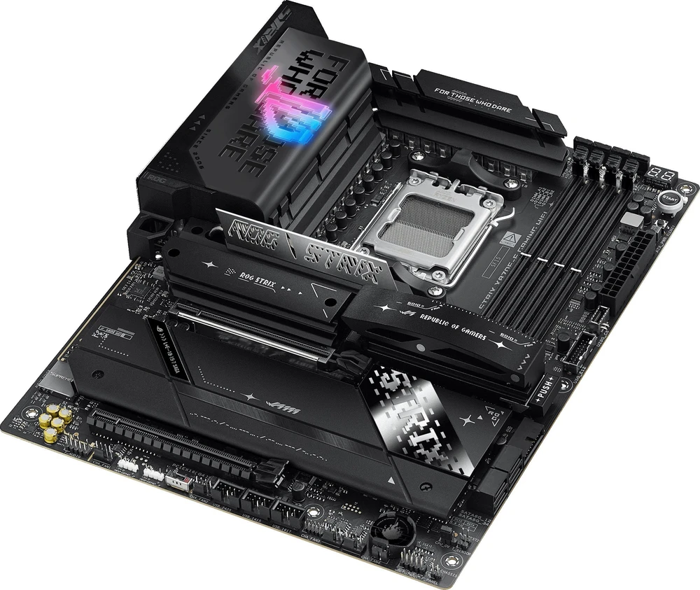 Pagrindinė plokštė Asus ROG STRIX X870E-E GAMING WIFI