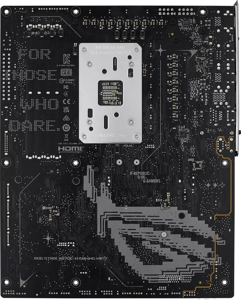Pagrindinė plokštė ASUS ROG STRIX X870E-H GAMING WIFI7