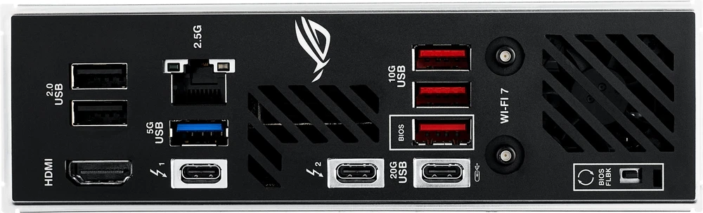 ASUS ROG Strix Z890-I žaidimų WiFi pagrindinė plokštė, LGA 1851 lizdas, Intel Z890, Mini-ITX, DDR5