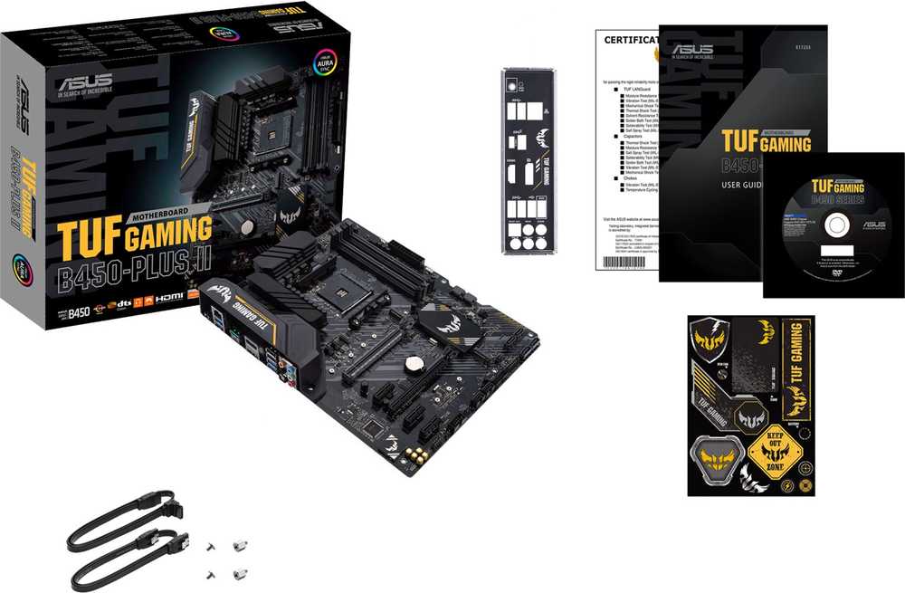 Pagrindinė plokštė Asus TUF GAMING B450-PLUS II