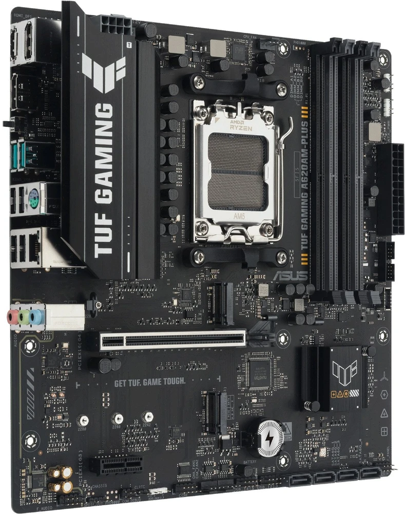 Pagrindinė plokštė ASUS TUF GAMING A620AM-PLUS, AMD, Lizdas AM5, AMD Ryzen 7000 serija, AMD Ryzen 8000 serija, AMD Ryzen 9000 serija, Lizdas AM5, DDR5-SDRAM, 256 GB