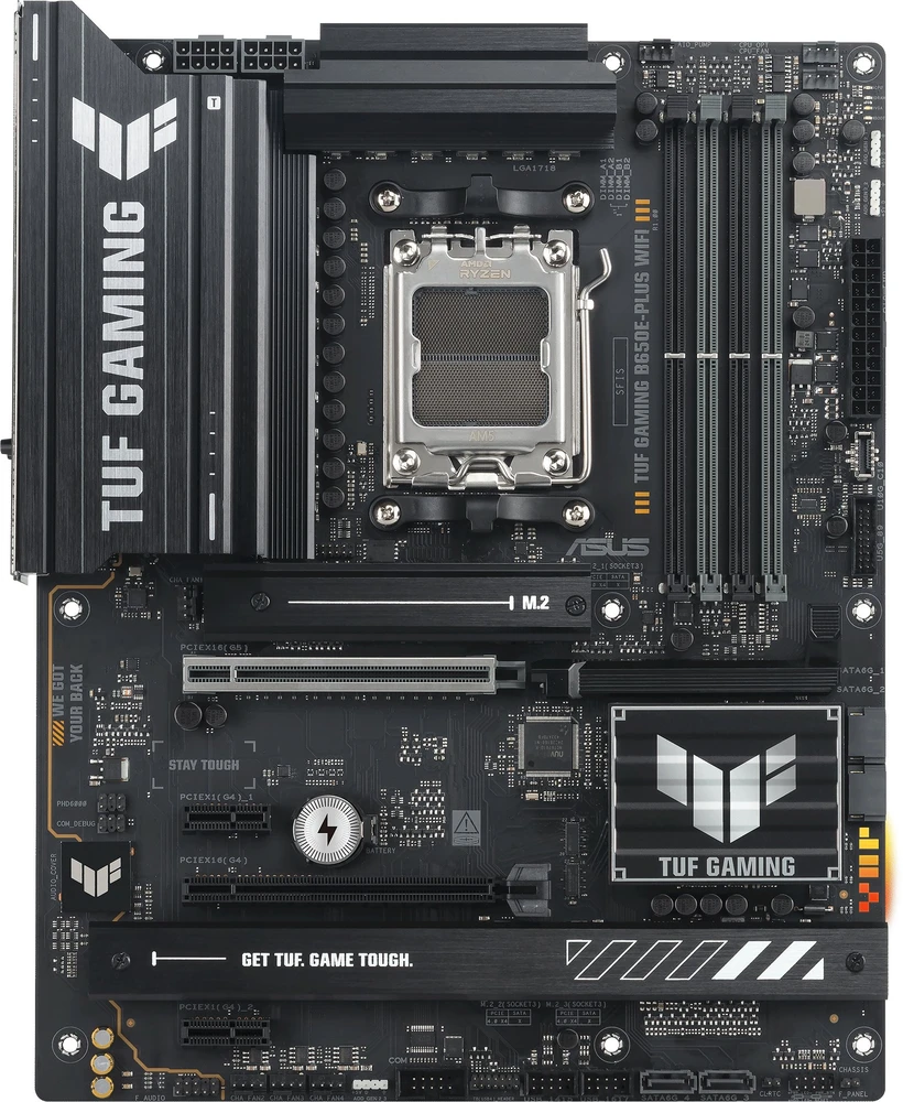 Pagrindinė plokštė ASUS TUF GAMING B650E-PLUS WIFI AMD B650 Socket AM5 ATX