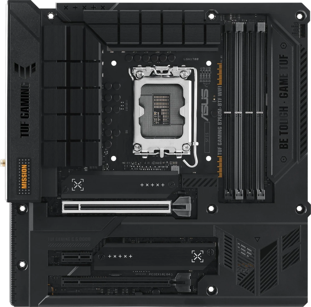 Pagrindinė plokštė ASUS TUF Gaming B760M-BTF WIFI