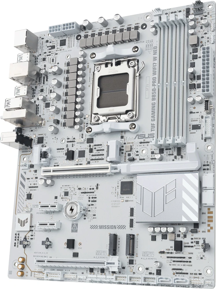Pagrindinė plokštė ASUS TUF GAMING B850-PRO WIFI7 W NEO AMD B850 Socket AM5 ATX