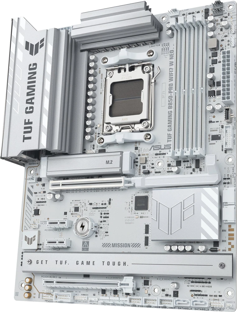 Pagrindinė plokštė ASUS TUF GAMING B850-PRO WIFI7 W NEO AMD B850 Socket AM5 ATX