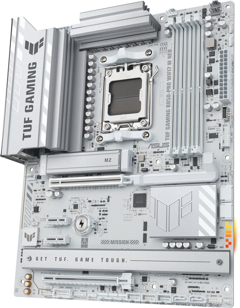 Pagrindinė plokštė ASUS TUF GAMING B850-PRO WIFI7 W NEO AMD B850 Socket AM5 ATX
