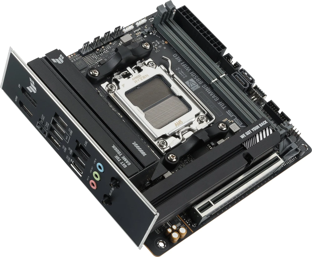 pagrindinė plokštė Asus TUF GAMING B850I WIFI NEO