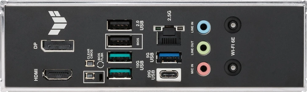 pagrindinė plokštė Asus TUF GAMING B850I WIFI NEO