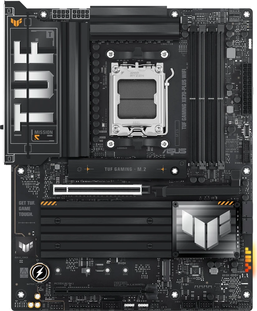 Pagrindinė plokštė ASUS TUF GAMING X870-PLUS WIFI