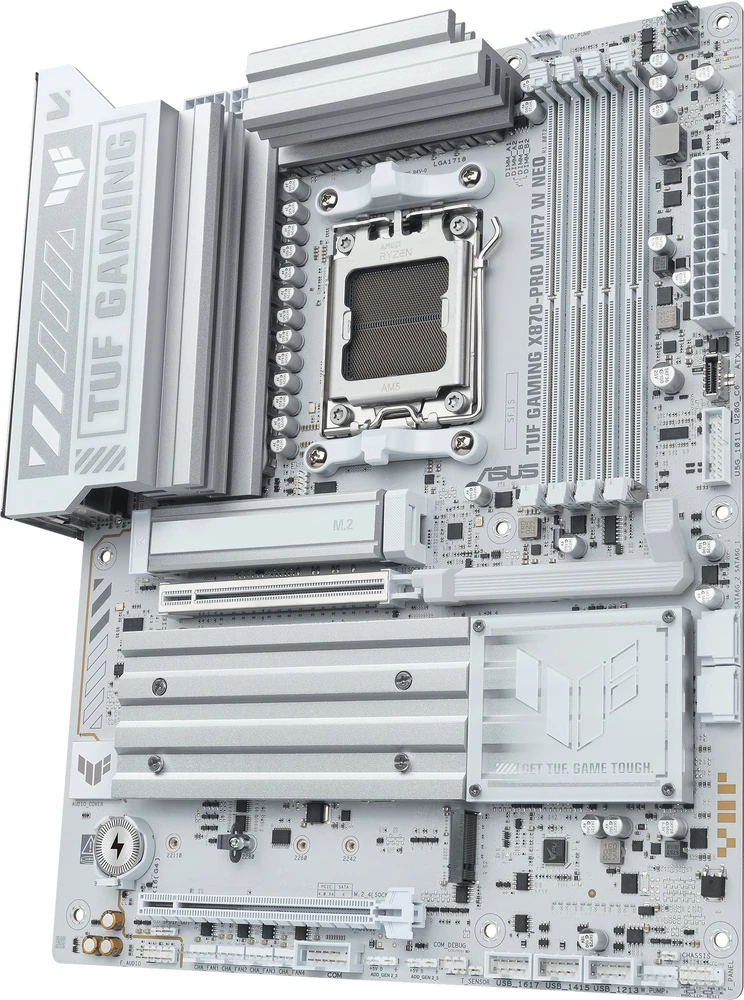 Pagrindinė plokštė ASUS TUF GAMING X870-PRO WIFI7 W NEO AMD X870 Socket AM5 ATX