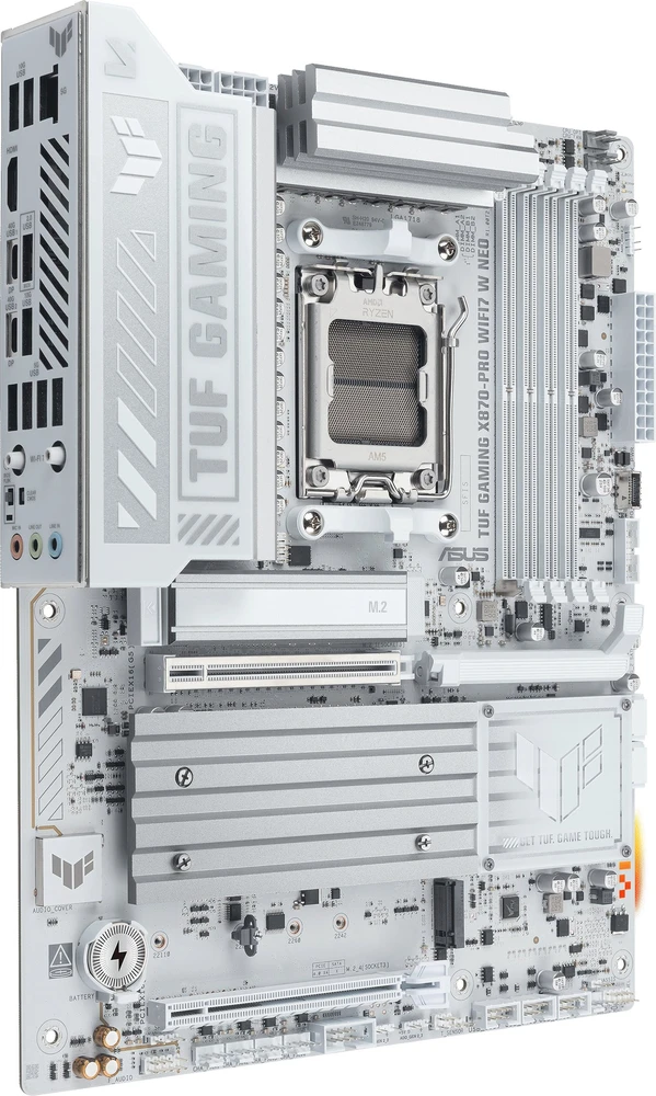 Pagrindinė plokštė ASUS TUF GAMING X870-PRO WIFI7 W NEO AMD X870 Socket AM5 ATX