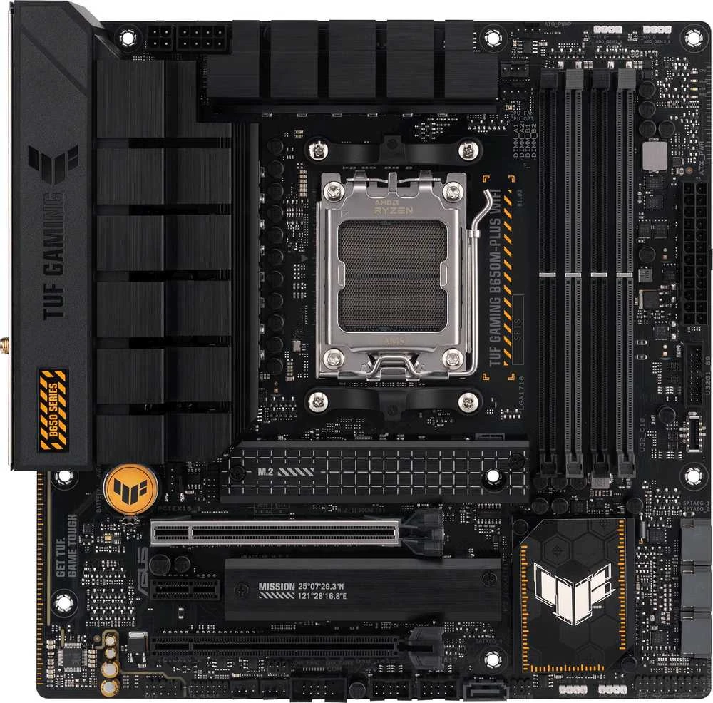 Pagrindinė plokštė Asus TUF GAMING B650M-PLUS WIFI