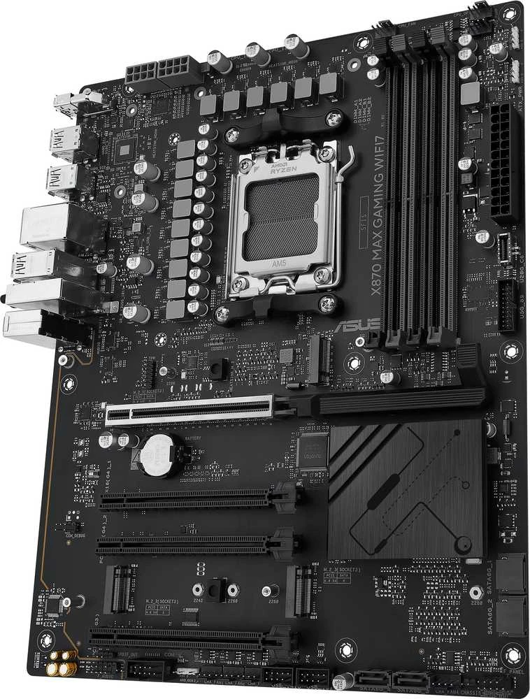 Pagrindinė plokštė ASUS X870 MAX GAMING WIFI7 AM5 MB 4xDDR5