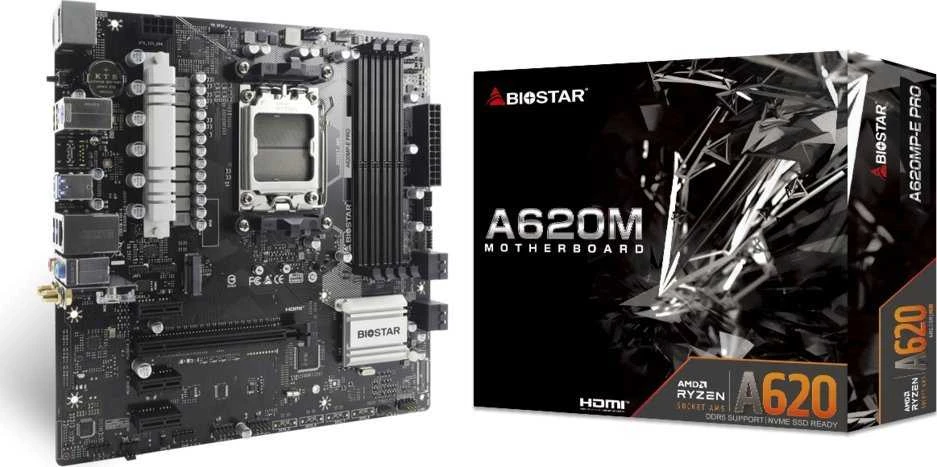 BIOSTAR A620MP-E PRO pagrindinė plokštė