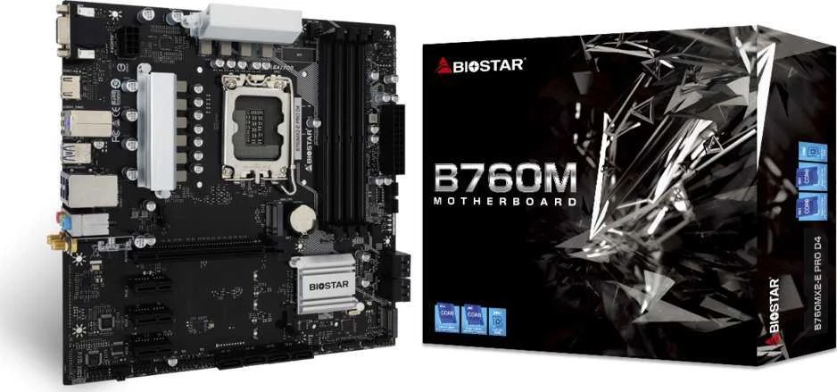 Pagrindinė plokštė Motininė Plokštė - Biostar B760MX2-E Pro D4