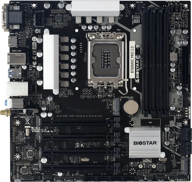 pagrindinė plokštė Biostar B760MXC PRO 2.0