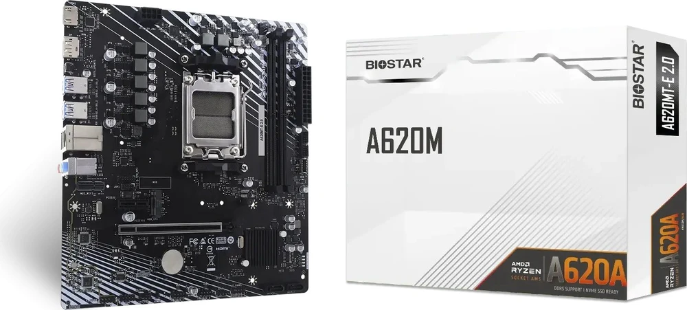 BIOSTAR A620MT-E 2.0 pagrindinė plokštė