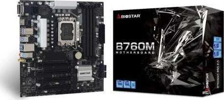 BIOSTAR B760MXC PRO 2.0 pagrindinė plokštė