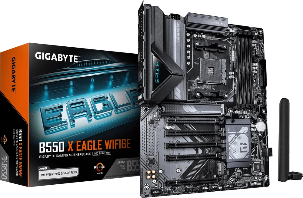 Pagrindinė plokštė Pamatplate Gigabyte B550 X EAGLE WIFI6E