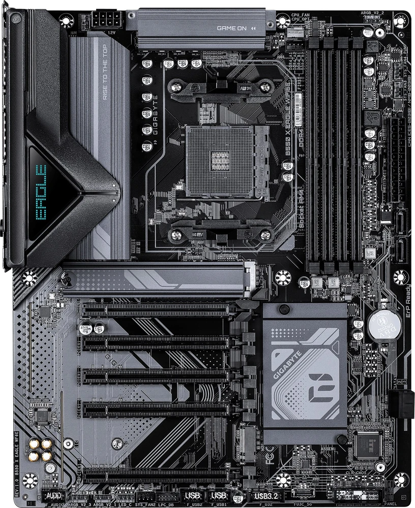 Pagrindinė plokštė Pamatplate Gigabyte B550 X EAGLE WIFI6E