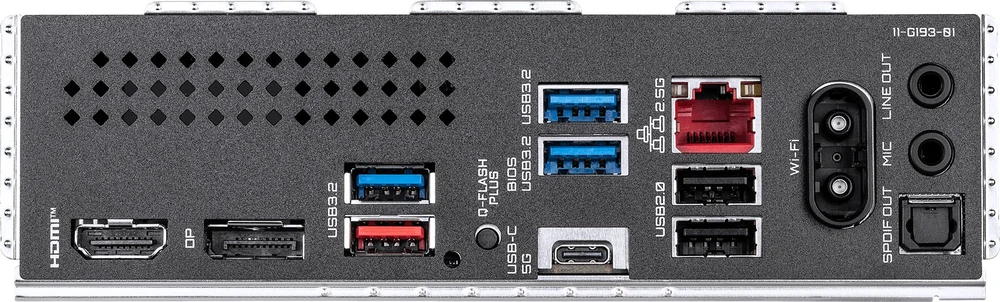 GIGABYTE B550 X Gaming WIFI7 pagrindinė plokštė AM4 lizdas