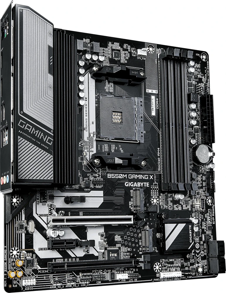 pagrindinė plokštė Gigabyte B550M GAMING X