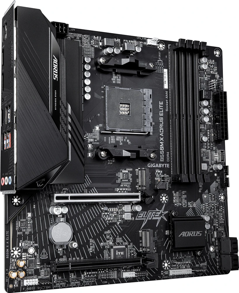pagrindinė plokštė Gigabyte B550M X AORUS ELITE