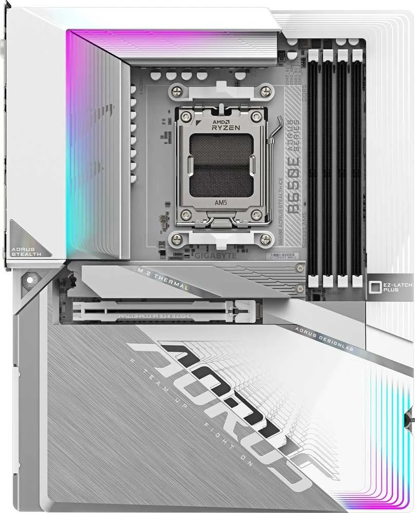 pagrindinė plokštė Gigabyte B650E AORUS STEALTH ICE