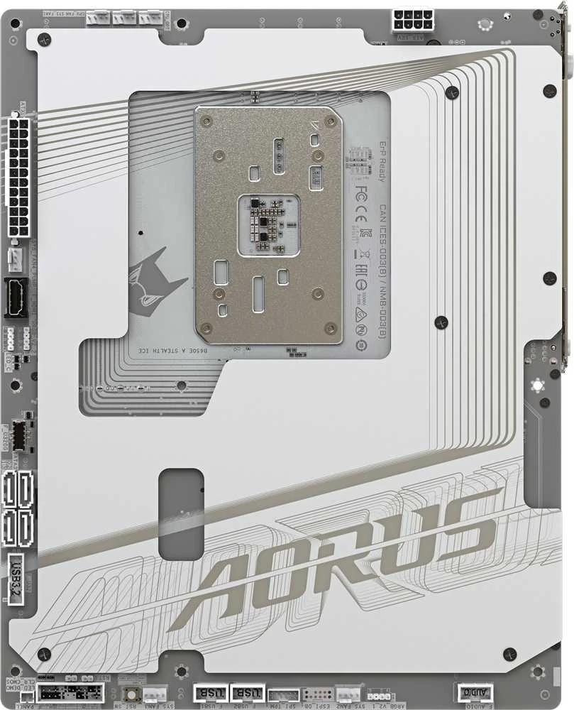 pagrindinė plokštė Gigabyte B650E AORUS STEALTH ICE