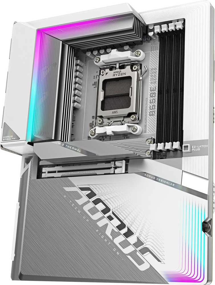 pagrindinė plokštė Gigabyte B650E AORUS STEALTH ICE
