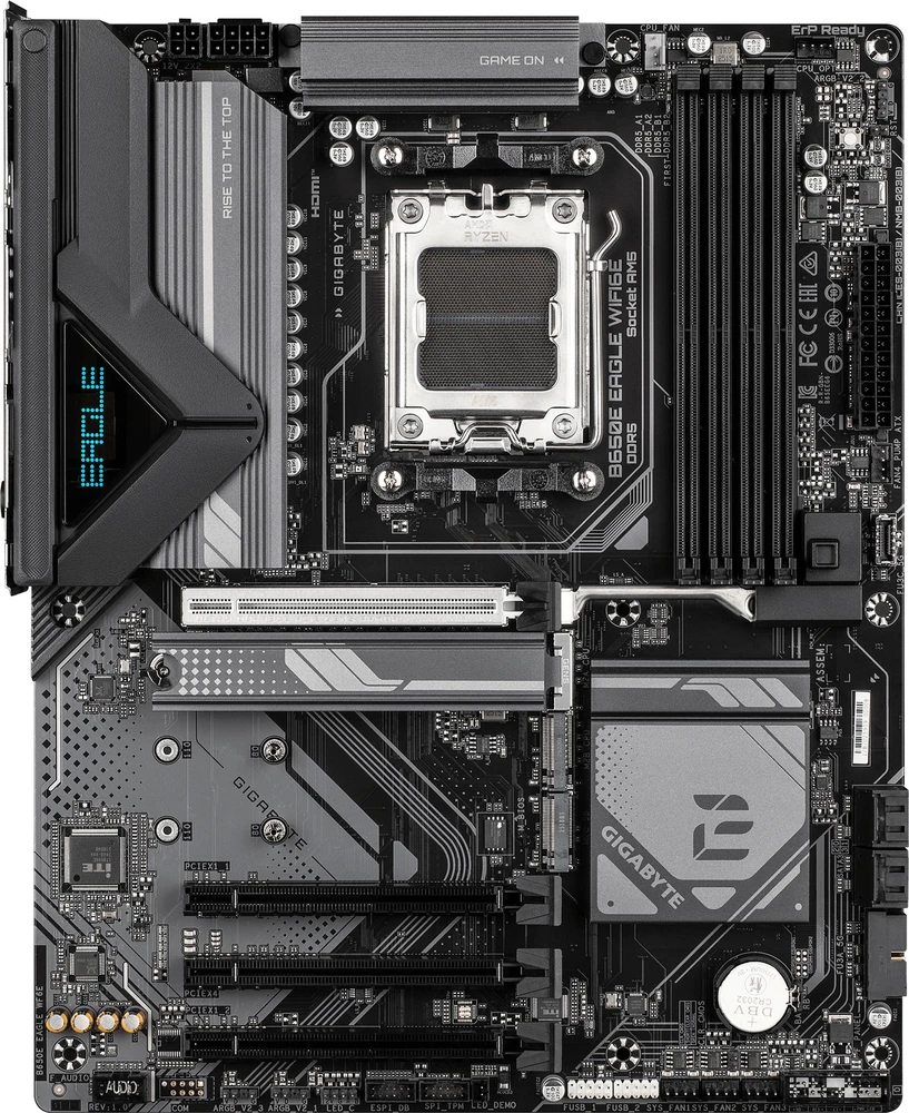 Pagrindinė plokštė Gigabyte B650E EAGLE WF6E