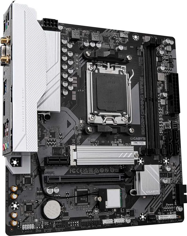 Pagrindinė plokštė GIGABYTE AC97A AM5 2xDDR5 1xM.2 4xSATA