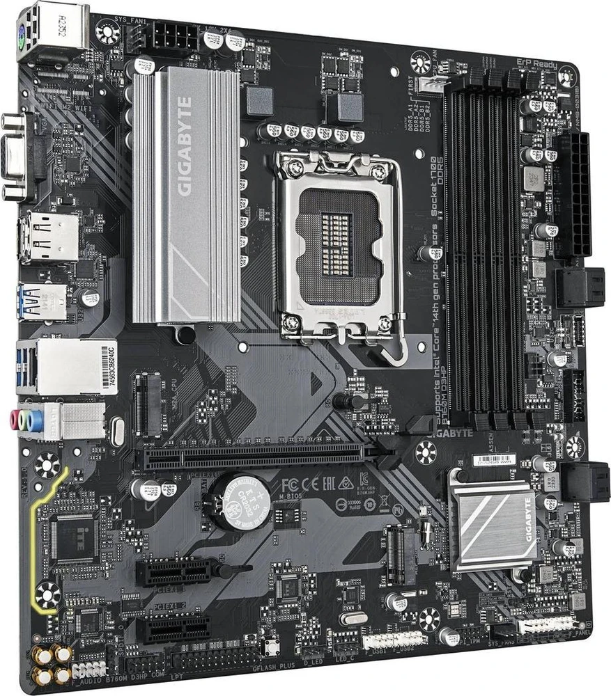 Pagrindinė plokštė GIGABYTE B760M D3HP