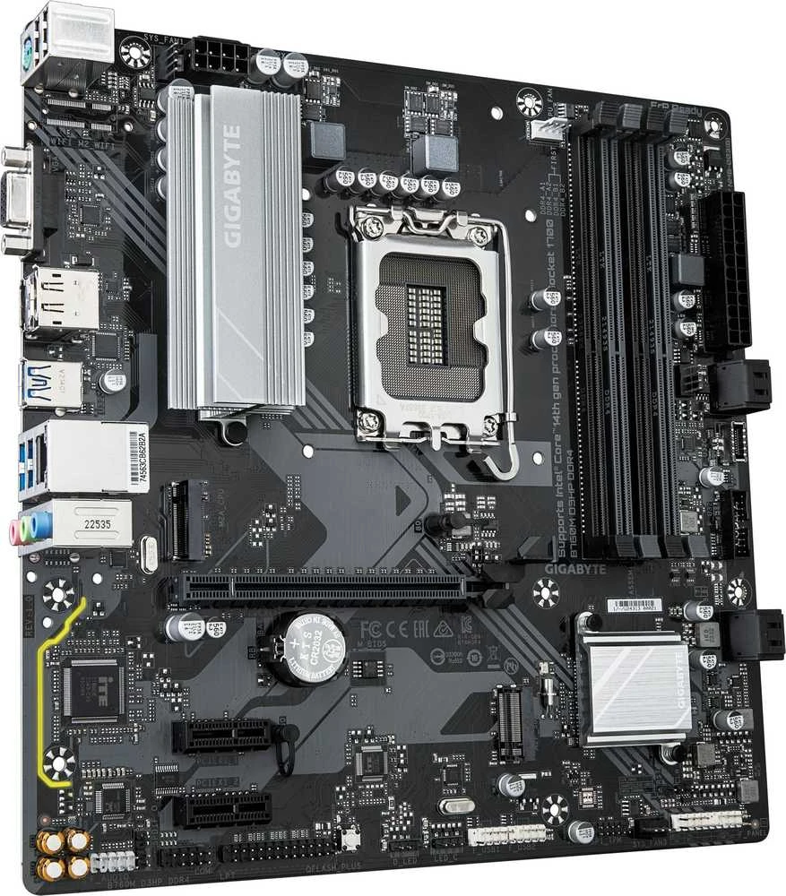 Pagrindinė plokštė „Gigabyte B760M D3HP DDR4“ | Procesorių šeima „Intel“ | Procesoriaus lizdas LGA1700 | DDR4 | Palaikomos standžiojo disko sąsajos M.2, SATA | SATA jungčių skaičius: 4