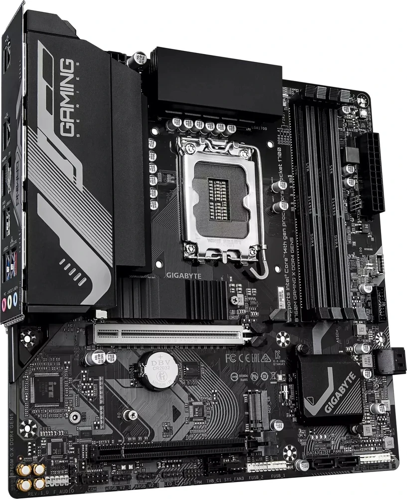 Pagrindinė plokštė GIGABYTE B760M G X DDR4 GEN5