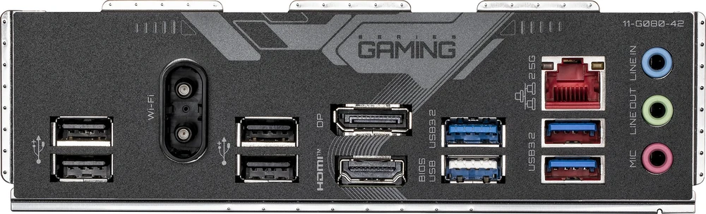 Pagrindinė plokštė „Gigabyte B760M GAMING X WIFI6E GEN5“ | Procesorių šeima „Intel“ | Procesoriaus lizdas LGA1700 | DDR5 | Palaikomos kietojo disko sąsajos SATA, M.2 | SATA jungčių skaičius: 4