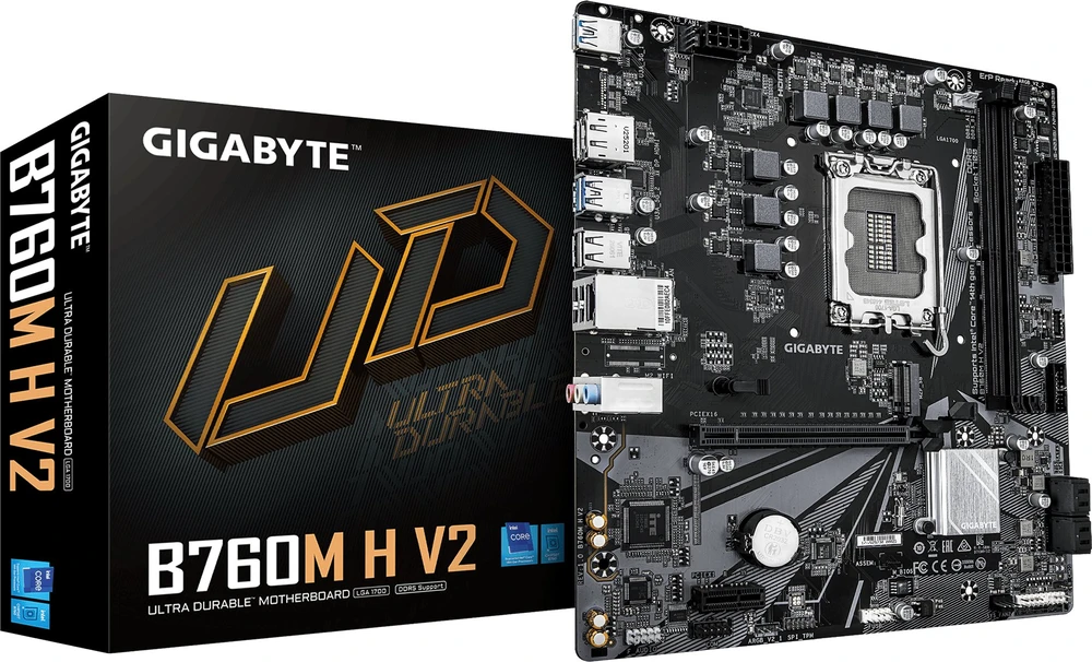 Pagrindinė plokštė Gigabyte B760M H V2 (1700) (D)