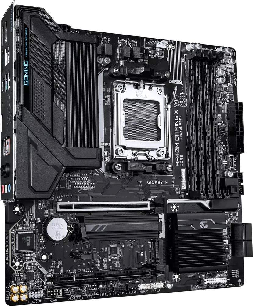 Pagrindinė plokštė Gigabyte B840M GAMING X WF6E