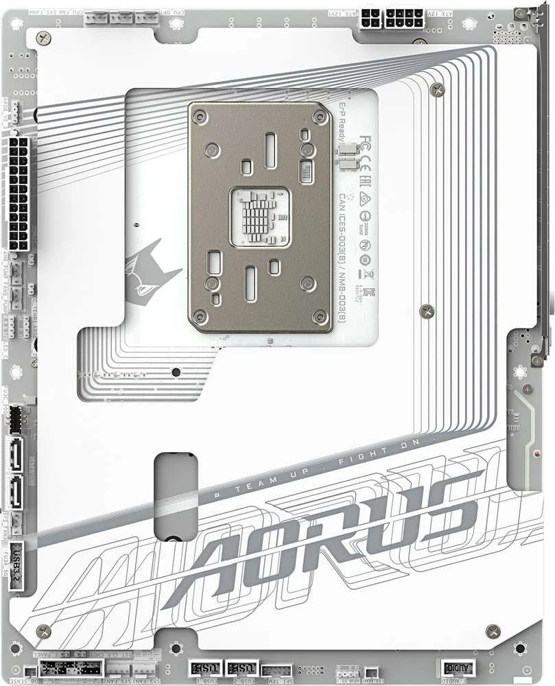 Pagrindinė plokštė Gigabyte B850 AORUS STEALTH ICE