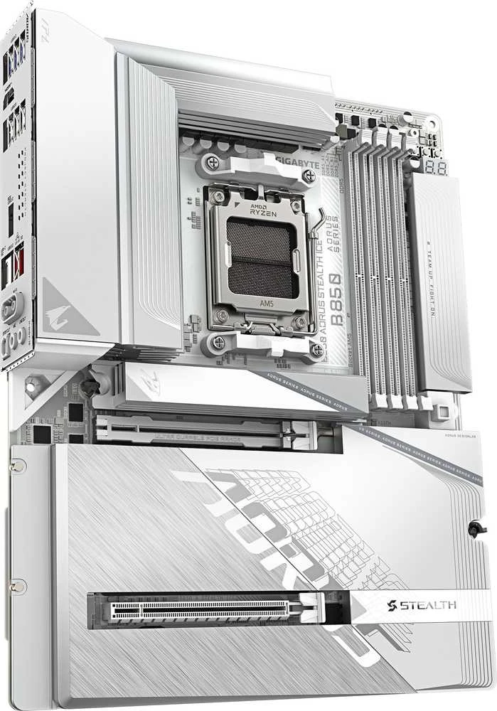 Pagrindinė plokštė Gigabyte B850 AORUS STEALTH ICE