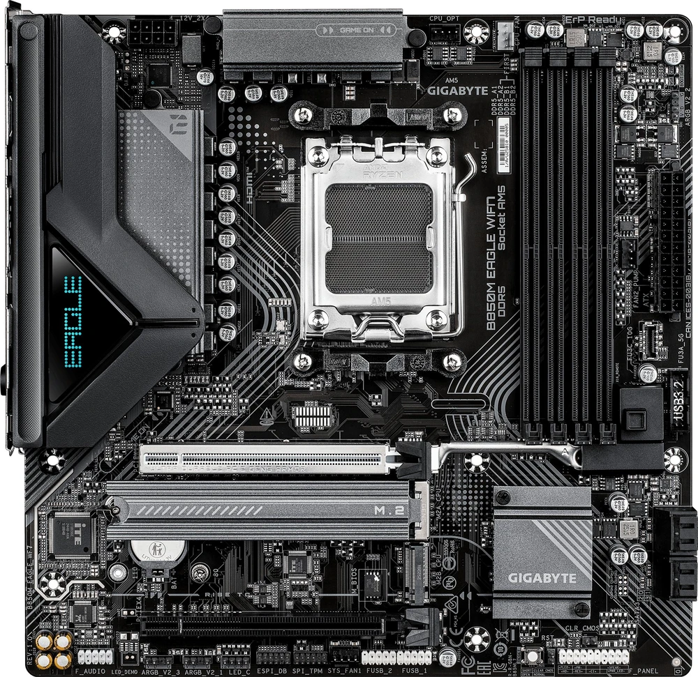 pagrindinė plokštė Gigabyte B850M EAGLE WIFI7